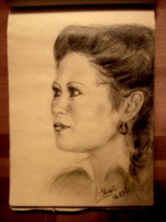 Татьяна Орлова, карандашь, 80-е годы
